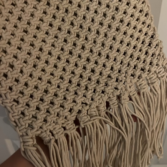 Macrame tote - Picture 2 of 3